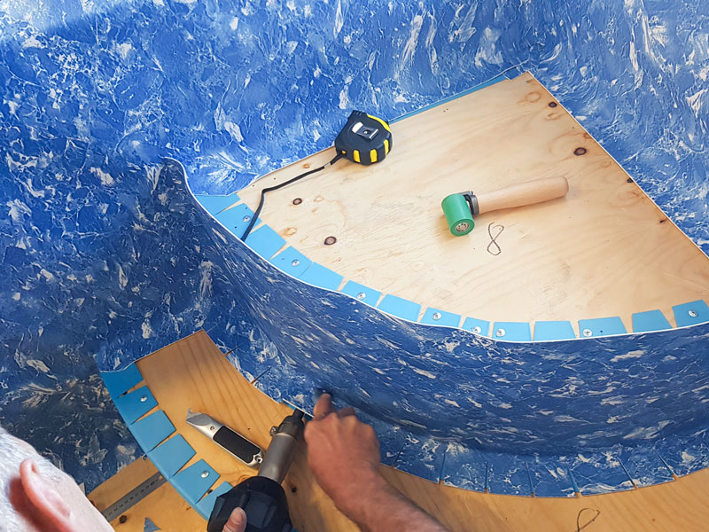 We train professionals in the installation of reinforced membranes