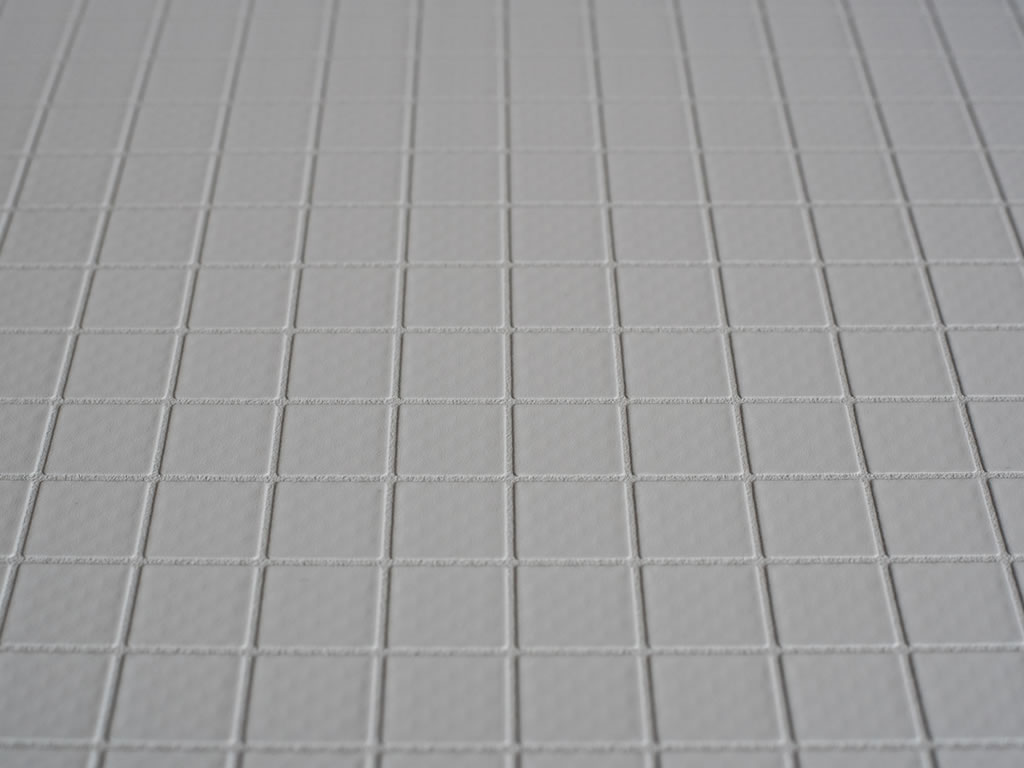 Light gray Tesela is one of the most popular reinforced membranes that Cefil Pool install in swimming pools