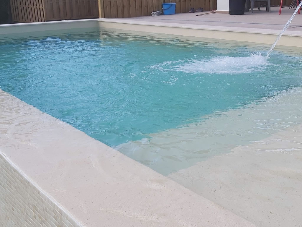 Terra is one of the most popular reinforced membranes that Cefil Pool install in swimming pools